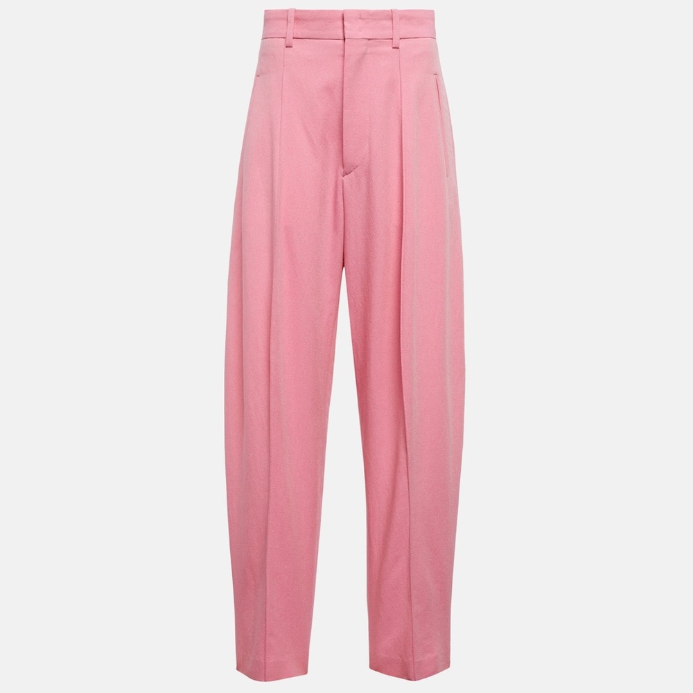 ISABEL MARANT | Sopiavea wide-leg pink trousers